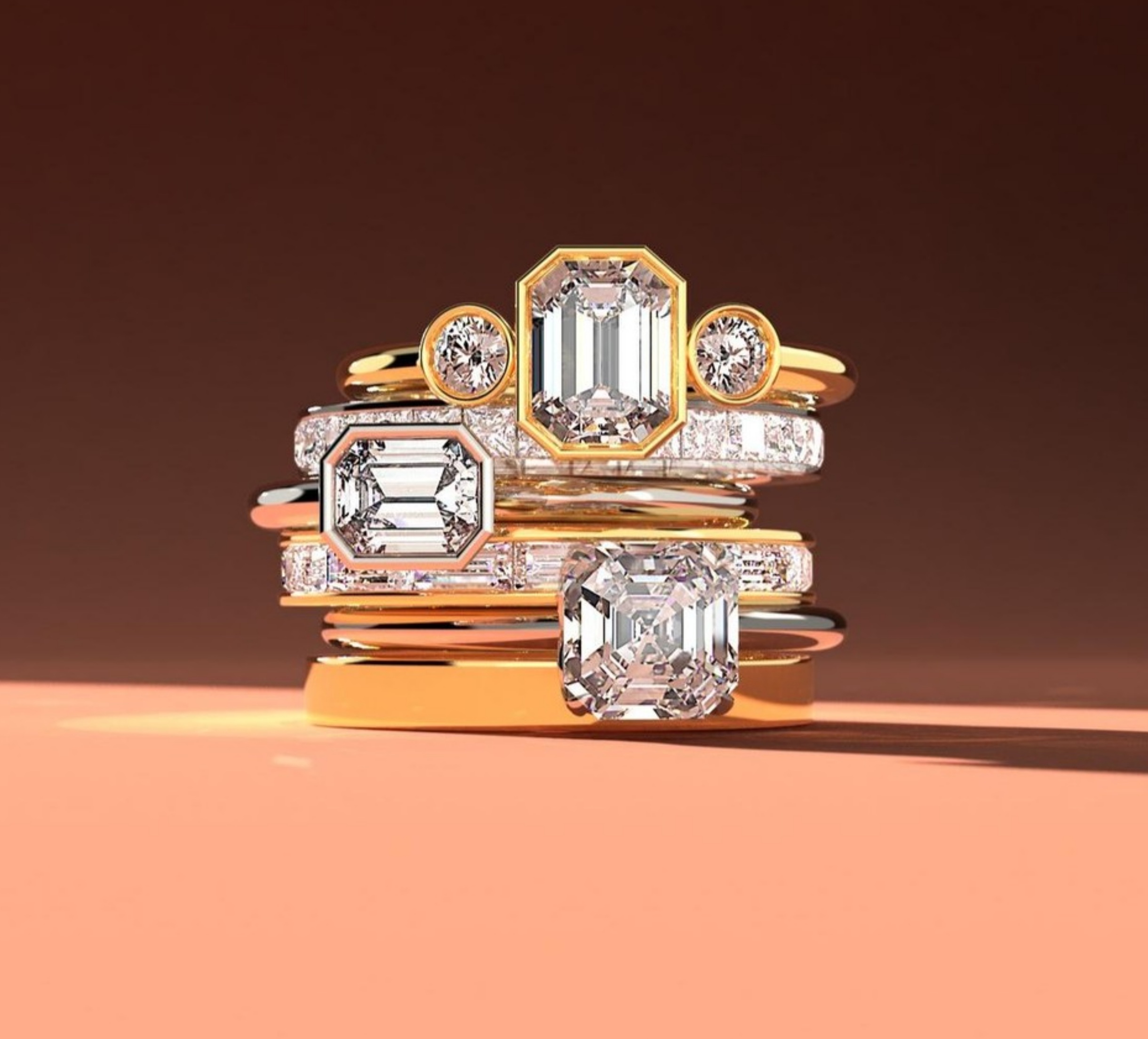 Diamond ring luxury jewelry accessories fashion